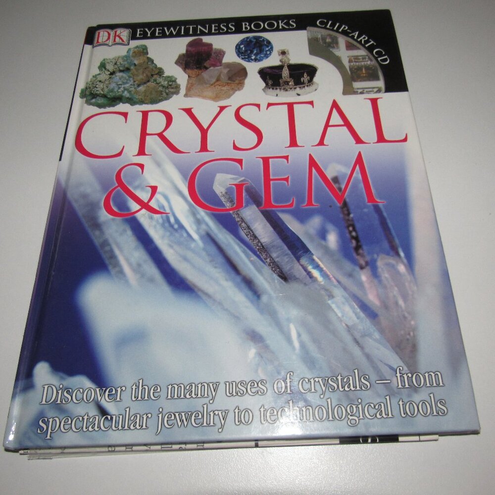 DK Eyewitness Books “Crystal & Gem” • Clip-Art CD + Wall Chart • DK Publishing